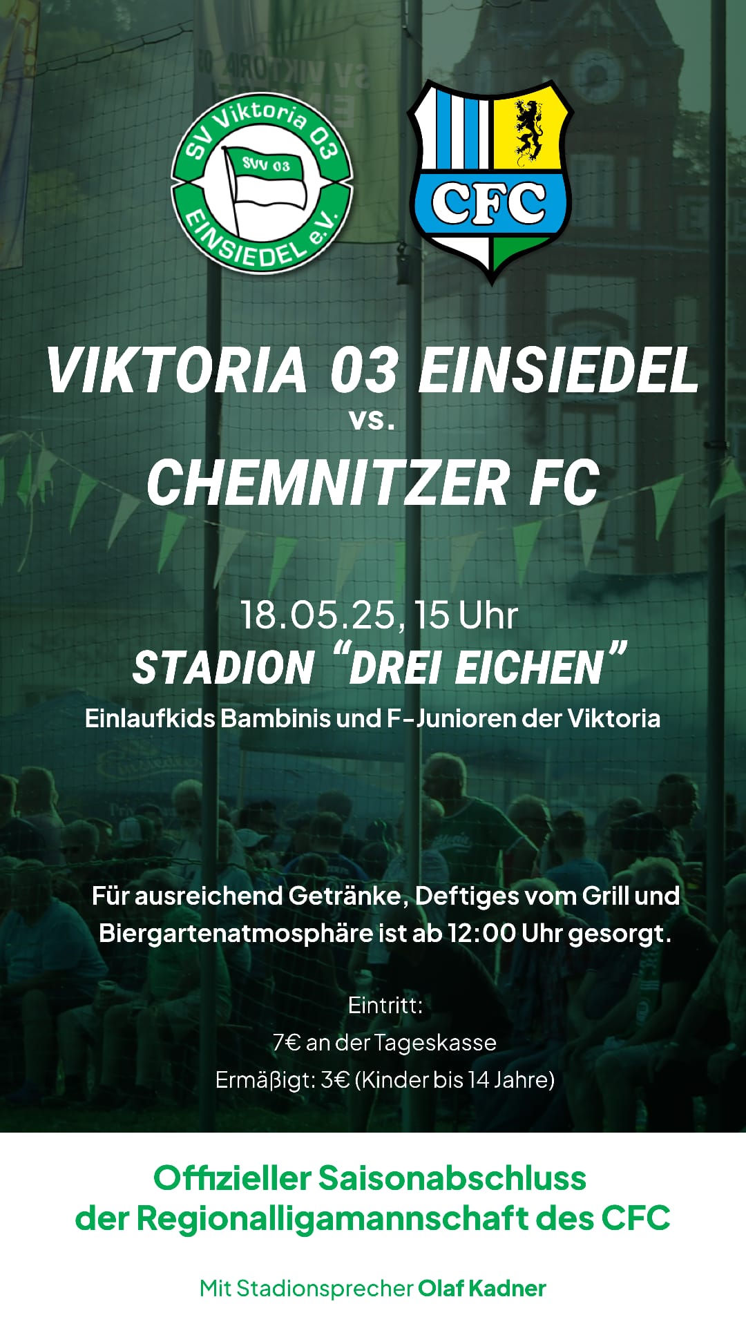 WIR empfangen den Chemnitzer FC