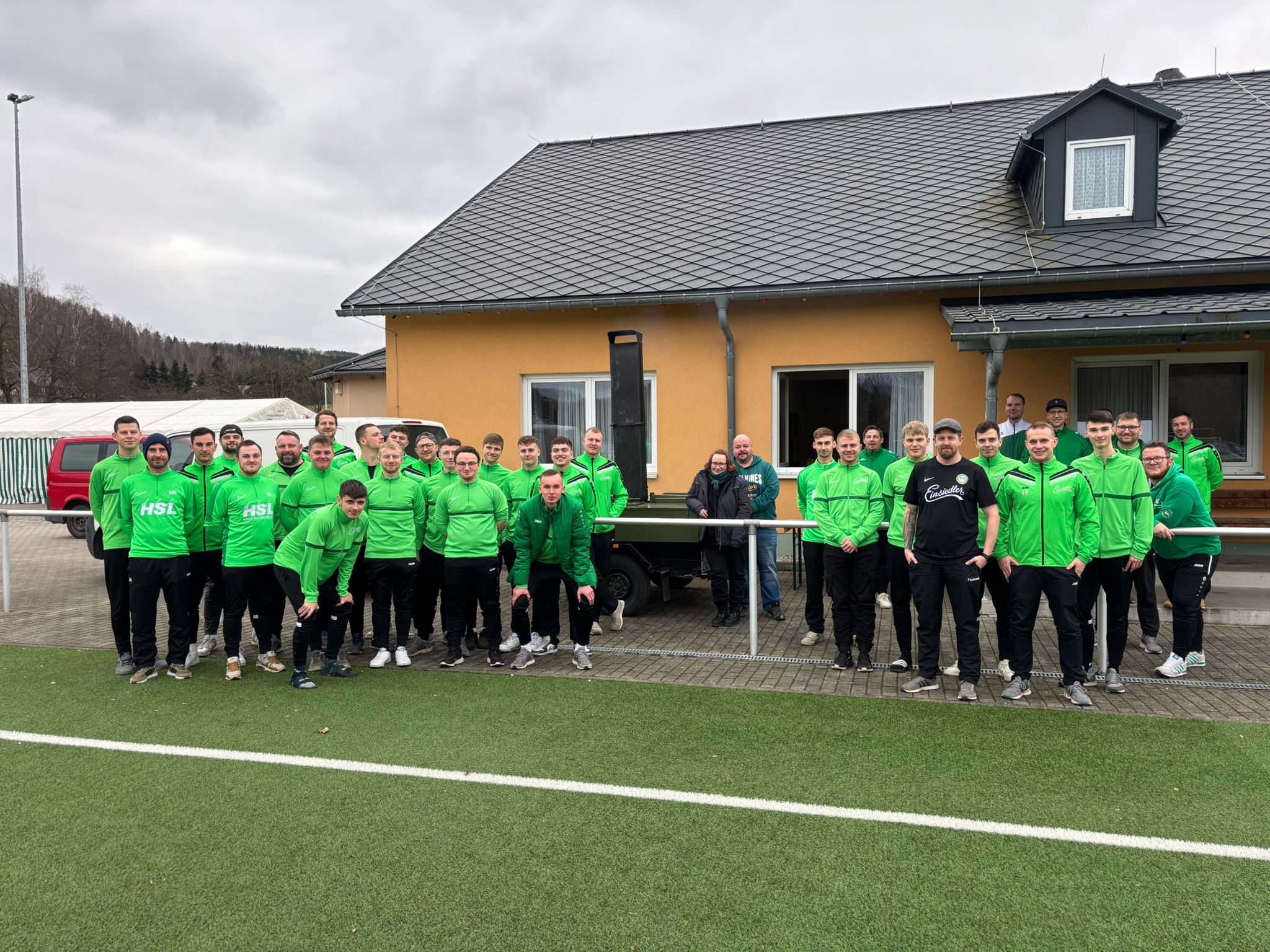 Männer reisen mit 50-Mann-Kader nach Pockau ins Trainingslager - Tag 2